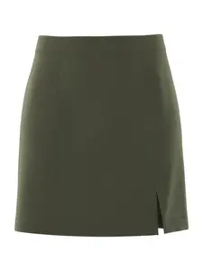PIECES Sukňa 'PCBOZZY'  olivová