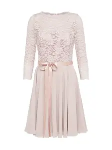 SWING Kokteilové šaty  rosé