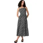 GAP V-TIERED Dámske šaty, čierna, veľkosť