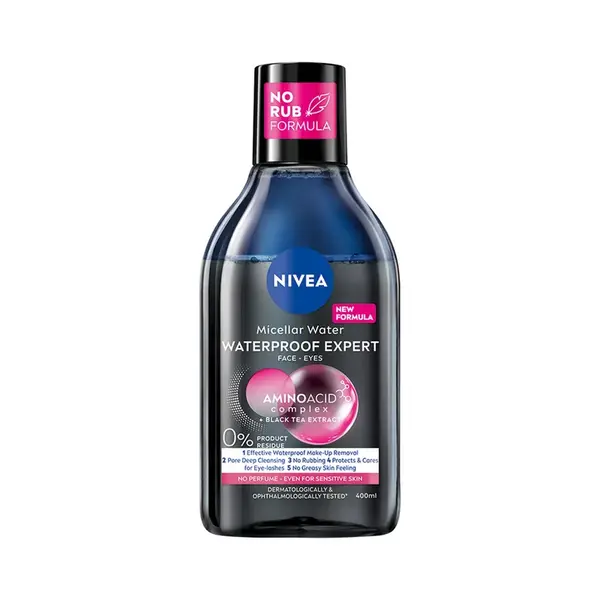 Nivea Dvojfázová expertné micelárna voda (Expert Micellar Water) 400 ml