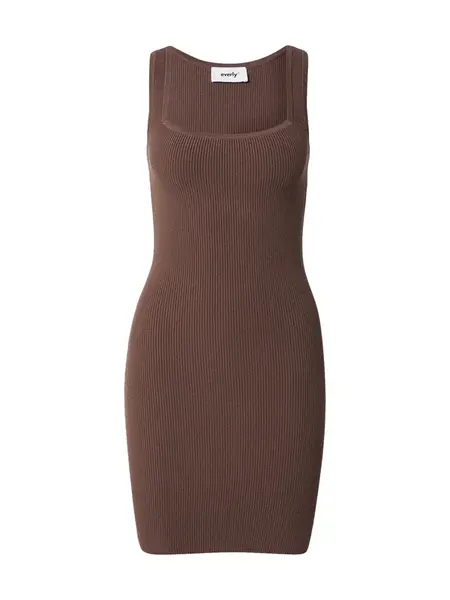 everly® Pletené šaty  hnedá