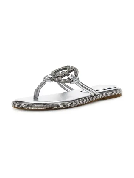 GUESS Žabky 'SAIMAS'  strieborná