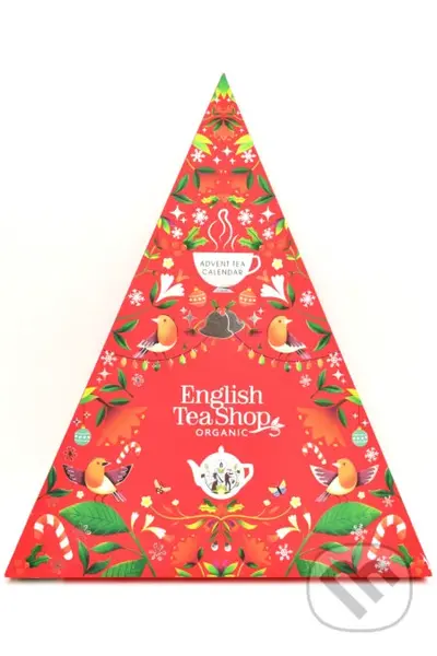 ADVENT CALENDAR RED TRIANGULAR