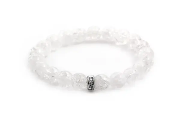 Agato Korálkový náramek z křišťálu MINK50/17