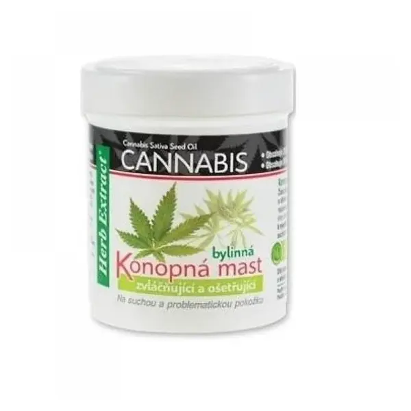 HERB EXTRACT Cannabis Konopná mast 125 ml
