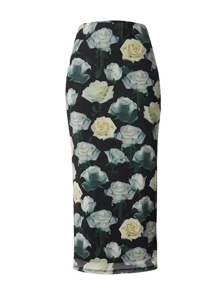 EDITED Sukňa 'Sofia'  zmiešané farby / čierna