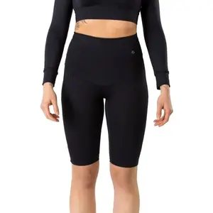 GOLDBEE PULL-DOWN SHORTS Dámské stahovací kraťásky, černá, velikost