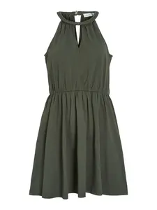 VILA Šaty 'VIMilla'  tmavozelená