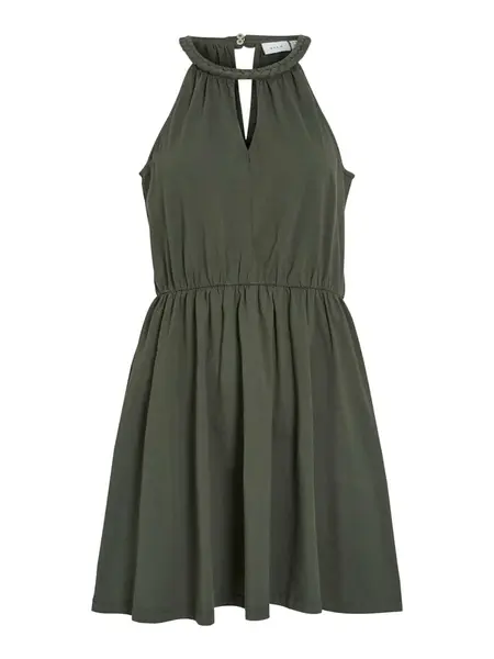 VILA Šaty 'VIMilla'  tmavozelená