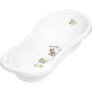 Dětská vanička 100cm "Winnie" se zátkou, Bílá