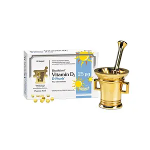 Pharma Nord Bioaktivní Vitamin D3 D-Pearls 25 mcg 80 kapslí