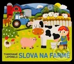 Tvarované leporelo - Slova na farmě