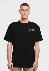 Pánské tričko 2Pac I ain't mad at cha Oversize černé