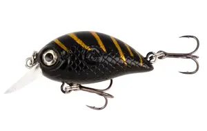 Mikado wobler shimmy plovoucí black tiger 3,4 cm 3 g