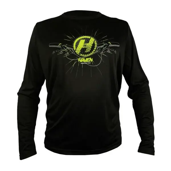 HAVEN NAVAHO II LONG Pánský volný dres na kolo, černá, velikost