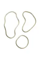 Podložka na horké nádobí ferm LIVING Pond Trivets 3-pack