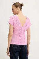 Tričko s příměsí lnu Morgan