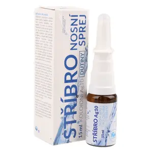 SETARIA Stříbro dutiny koloidní Ag10 nosní sprej 15 ml