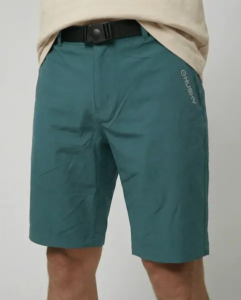 Husky Kiori M XXXL, green Pánské kraťasy