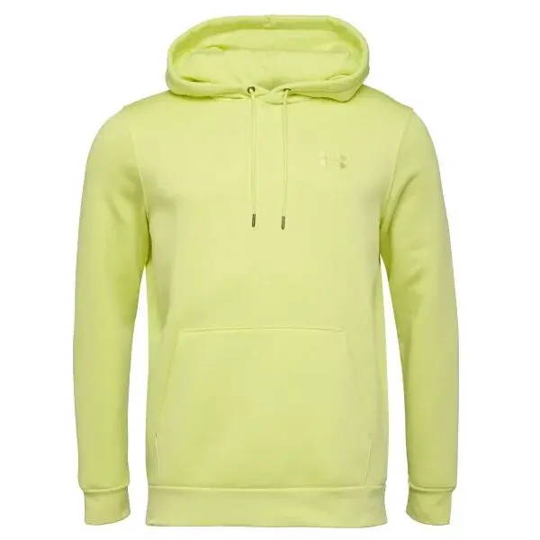 Under Armour ESSENTIAL Pánská mikina, žlutá, velikost
