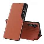 Eco Leather View Case, Samsung Galaxy A16, oranžové