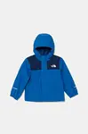Dětská bunda The North Face KID ANTORA RAIN JACKET modrá barva, NF0A7ZZPT4S1