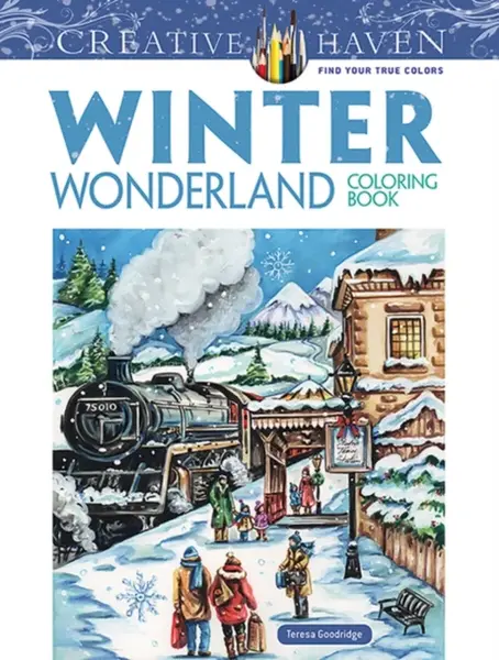 Creative Haven Winter Wonderland Coloring Book - Teresa Goodridge