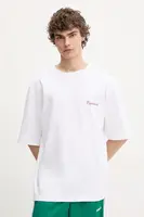 Bavlněné tričko Fiorucci Candy Logo Relaxed Fit T-Shirt bílá barva, s potiskem, U02SPTSH101CJ01WH09