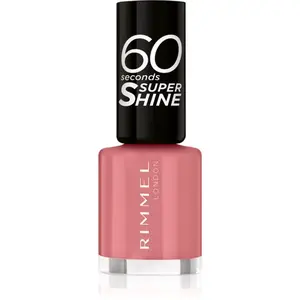Rimmel 60 Seconds Super Shine lak na nechty odtieň 235 Preppy In Pink 8 ml