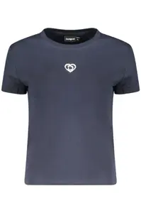 Desigual triko s krátkým rukávem modré