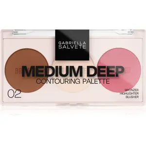 Gabriella Salvete Contouring Palette konturovací paletka odstín 02 Medium Deep 9 g