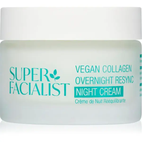 Super Facialist Vegan Collagen vyhlazující noční krém s kolagenem 50 ml