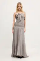 Šaty Aniye By šedá barva, maxi, 185667