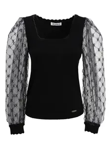 Influencer Sveter  čierna