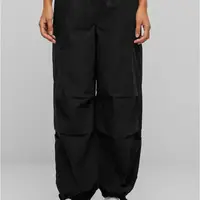 Women's Cargo Parashute Pants - Black