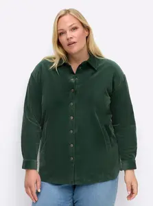 SHEEGO Blúzka  tmavozelená