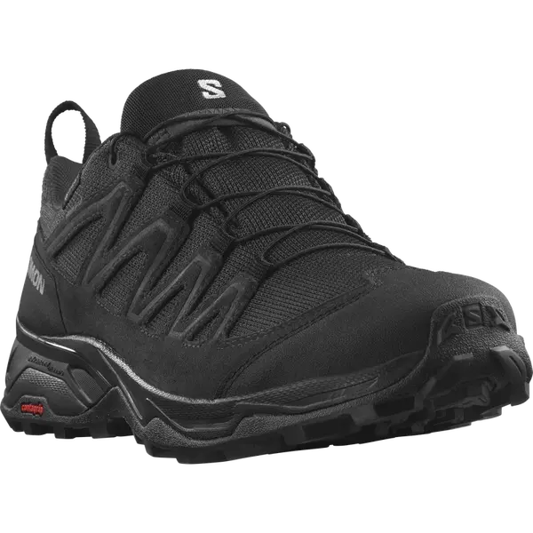 Salomon X Ward Leather GTX EU 45 ⅓, Black/Black/Black Pánské boty