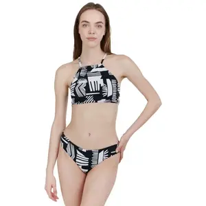 FUNDANGO HOGG Dámský plavkový top, černá, velikost