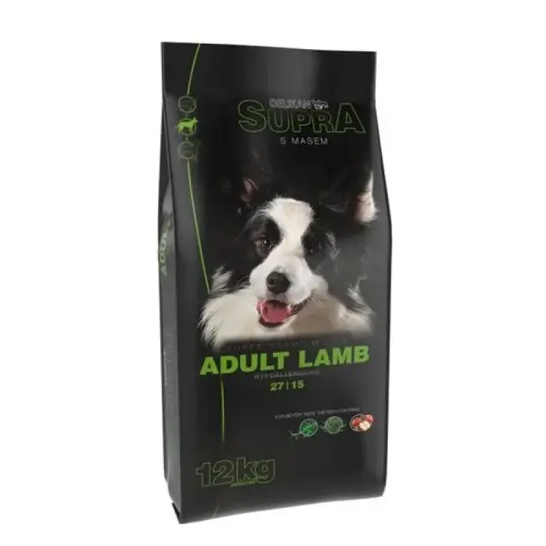 DELIKAN SUPRA Adult Lamb 12kg superprémiové krmivo pre dospelé psy s vysokým obsahom jahňacieho mäsa