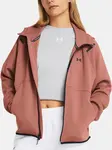 Under Armour Mikina Unstoppable Flc FZ-PNK - Dámské