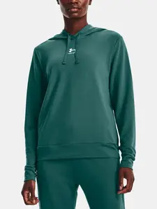 Bundy a mikiny pre ženy Under Armour - zelená