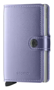 Mini peněženka Secrid Miniwallet Metallic Lila