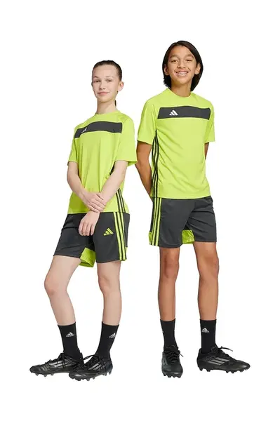 Dětské tričko adidas zelená barva, s aplikací, JW0455