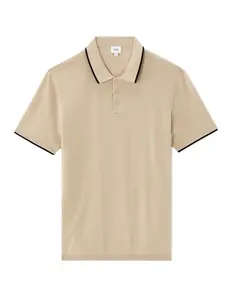 Pánske béžové polo tričko Celio