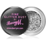Barry M Fine Glitter Dust třpytivé oční stíny odstín Silver 10 g