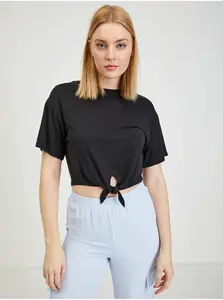 Černé dámské basic tričko ORSAY - Dámské