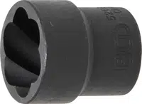BGS technic Nástrčná hlavice 1/2" 32 mm, na poškozené - stržené šrouby - BGS 5268-32 Velikost: 22 mm
