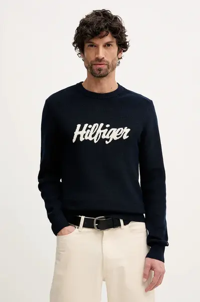 Tommy Hilfiger Bavlněný svetr Tommy Hilfiger