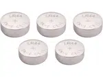 Knoflíkové baterie LR44 1,5V, sada 5 ks - EXTOL LIGHT - EX42051