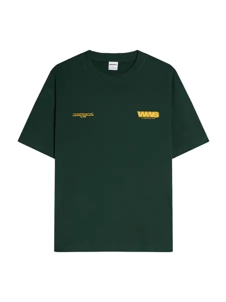 Bershka Tričko  karí / tmavozelená